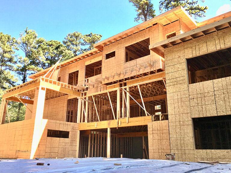 Construction of a Three Story Home